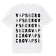 Vapsberg ordlek t-shirt