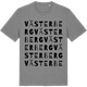 Mid Heather Gray t-shirt med Västerberg ordlek t-shirt