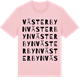 Pink Cotton t-shirt med Västerbyn ordlek t-shirt