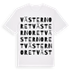 Västernoret ordlek t-shirt