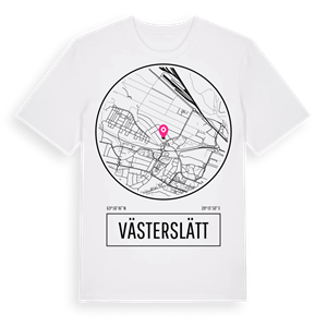 Västerslätt t-shirt – ekologisk bomull t-shirt från Pinshirt