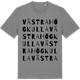Mid Heather Gray t-shirt med Västra Högkulla ordlek t-shirt