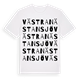 Västra Nästansjö ordlek t-shirt