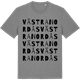 Mid Heather Gray t-shirt med Västra Nordås ordlek t-shirt