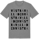 Mid Heather Gray t-shirt med Västra Valliden ordlek t-shirt