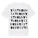Växtholm ordlek t-shirt