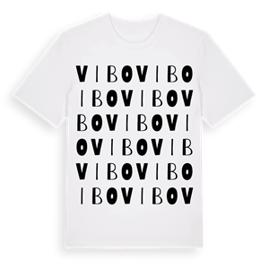 Vibo ordlek t-shirt – ekologisk bomull t-shirt från Pinshirt