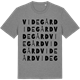 Mid Heather Gray t-shirt med Videgård ordlek t-shirt