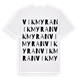Vikmyran ordlek t-shirt