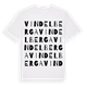Vindelberga ordlek t-shirt