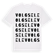 Volgsele ordlek t-shirt