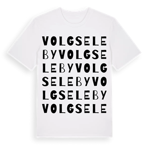 Volgseleby ordlek t-shirt – ekologisk bomull t-shirt från Pinshirt