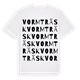 Vormträsk ordlek t-shirt