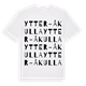 Ytter-Åkulla ordlek t-shirt