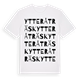 Ytteråträsk ordlek t-shirt