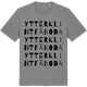 Mid Heather Gray t-shirt med Ytterklintfäboda ordlek t-shirt