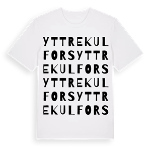 Yttre Kulfors ordlek t-shirt – ekologisk bomull t-shirt från Pinshirt