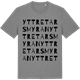 Mid Heather Gray t-shirt med Yttre Tarsmyran ordlek t-shirt