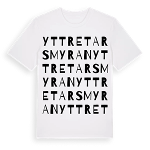 Yttre Tarsmyran ordlek t-shirt – ekologisk bomull t-shirt från Pinshirt