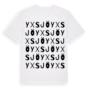 Yxsjö ordlek t-shirt – ekologisk bomull t-shirt från Pinshirt