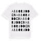 Abborudden ordlek t-shirt