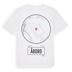 Åbord t-shirt – ekologisk bomull t-shirt från Pinshirt