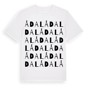 Ådal ordlek t-shirt – ekologisk bomull t-shirt från Pinshirt