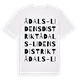 Ådals-Lidens distrikt ordlek t-shirt
