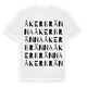 Åkerbränna ordlek t-shirt