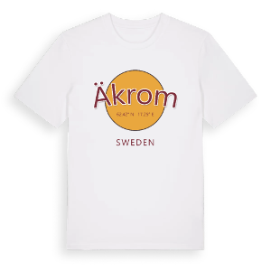 Äkrom cirkel t-shirt – ekologisk bomull t-shirt från Pinshirt
