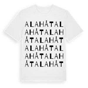 Alahåt ordlek t-shirt – ekologisk bomull t-shirt från Pinshirt