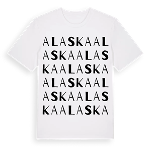 Alaska ordlek t-shirt – ekologisk bomull t-shirt från Pinshirt