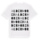 Aldermoren ordlek t-shirt