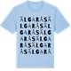 Blue Soul t-shirt med Älgarås ordlek t-shirt