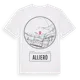 White t-shirt med Alliero t-shirt