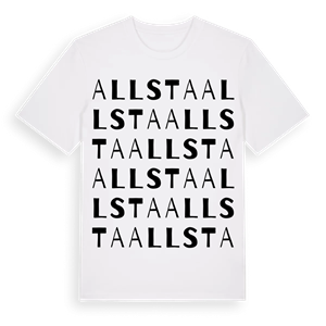 Allsta ordlek t-shirt – ekologisk bomull t-shirt från Pinshirt