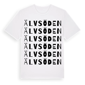 Älvsöden ordlek t-shirt – ekologisk bomull t-shirt från Pinshirt