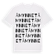 Åmynnet ordlek t-shirt
