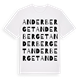 Anderberget ordlek t-shirt