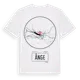 White t-shirt med Ånge t-shirt
