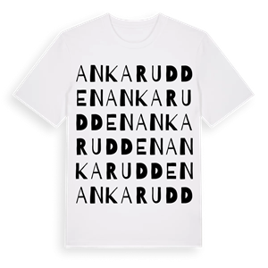 Ankarudden ordlek t-shirt – ekologisk bomull t-shirt från Pinshirt