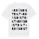 Arnäs distrikt ordlek t-shirt
