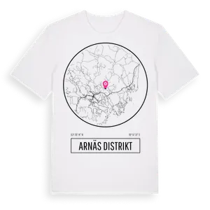 Arnäs Distrikt t-shirt – ekologisk bomull t-shirt från Pinshirt