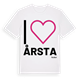 Jag älskar Årsta t-shirt stort tryck