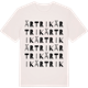 Vintage White t-shirt med Ärtrik ordlek t-shirt