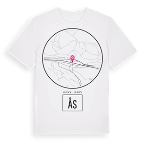 Ås t-shirt – ekologisk bomull t-shirt från Pinshirt