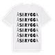 Ås brygga ordlek t-shirt