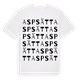 Aspsätt ordlek t-shirt