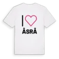 Jag älskar Åsrå t-shirt stort tryck