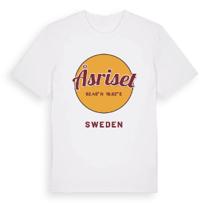 Åsriset cirkel t-shirt – ekologisk bomull t-shirt från Pinshirt